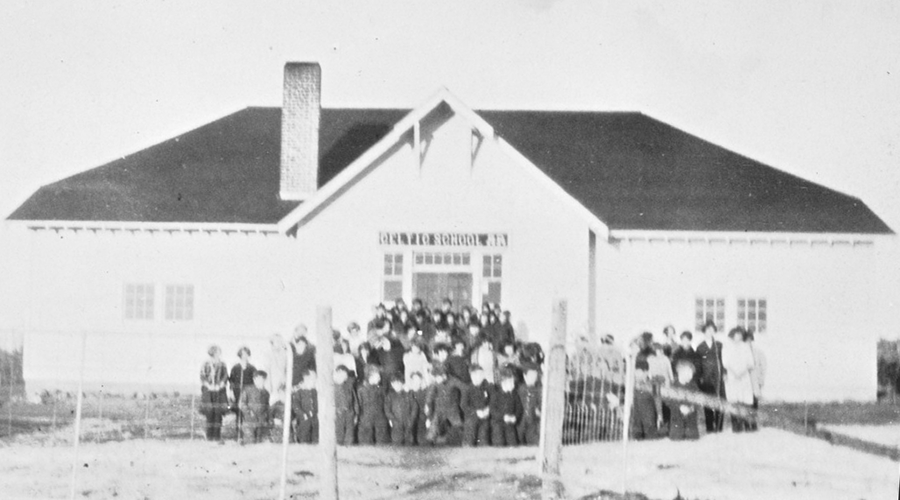 Students outside Celtic School