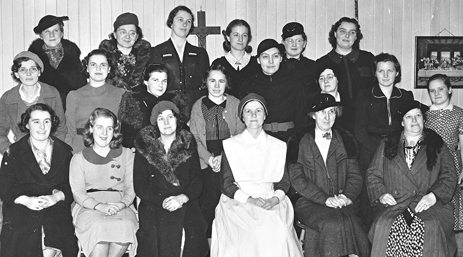 Nursing class at Vancouver residence