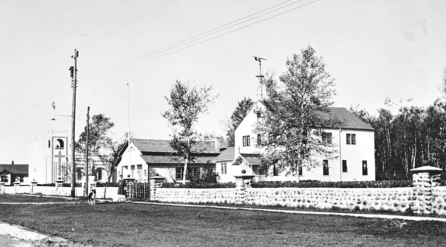 St. Benedict's Church and the Sisters' residence