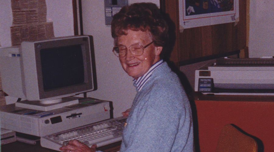 Sister Burke at Northlands College