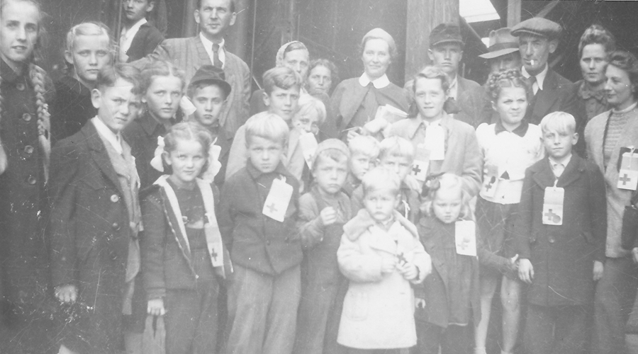 Sister Josephine Dulaska with children